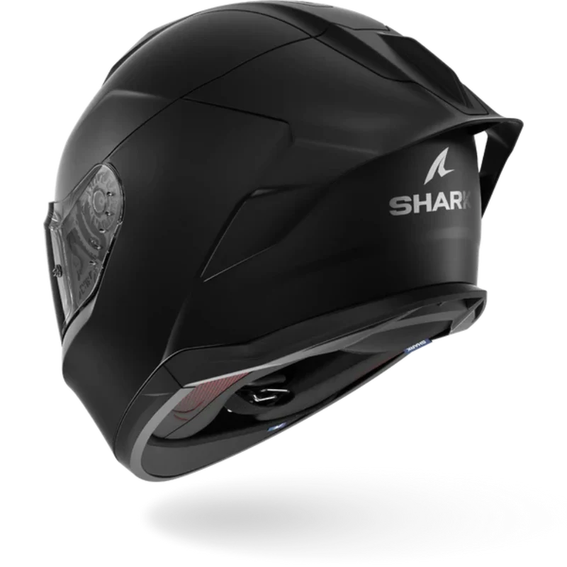 SHARK SKWAL CUP BLANK Mat NEGRO Mat Casco De Moto