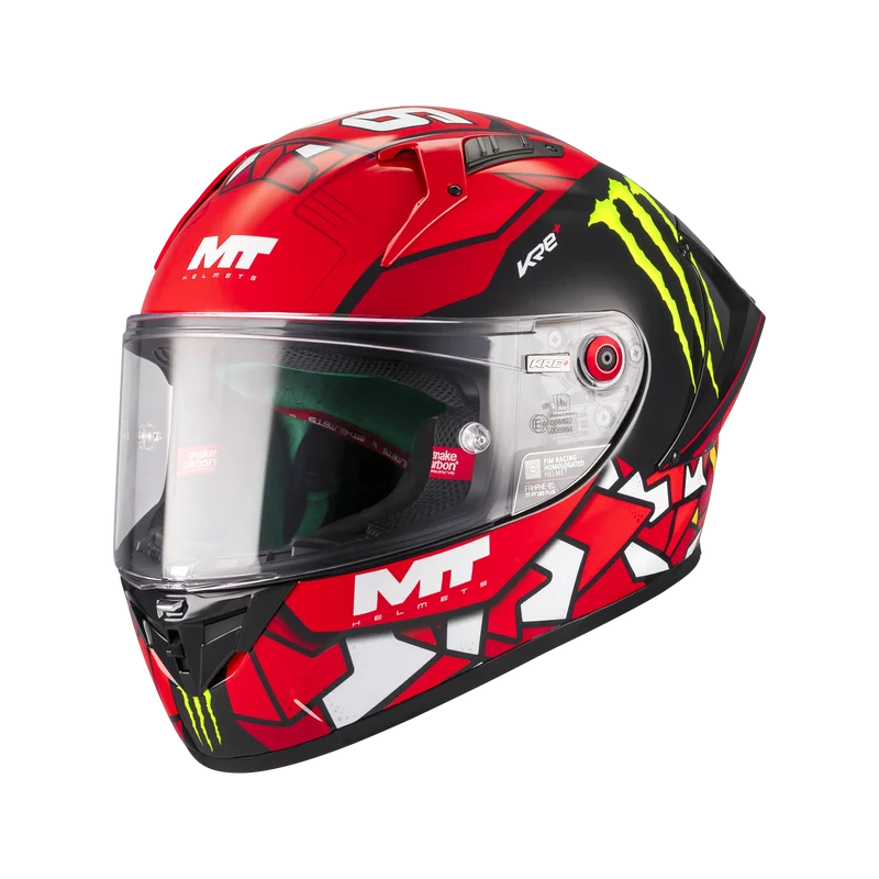MT KRE+ S PIQUERAS CASCO DE MOTO B5 BRILLO