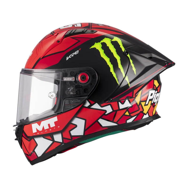 MT KRE+ S PIQUERAS CASCO DE MOTO B5 BRILLO