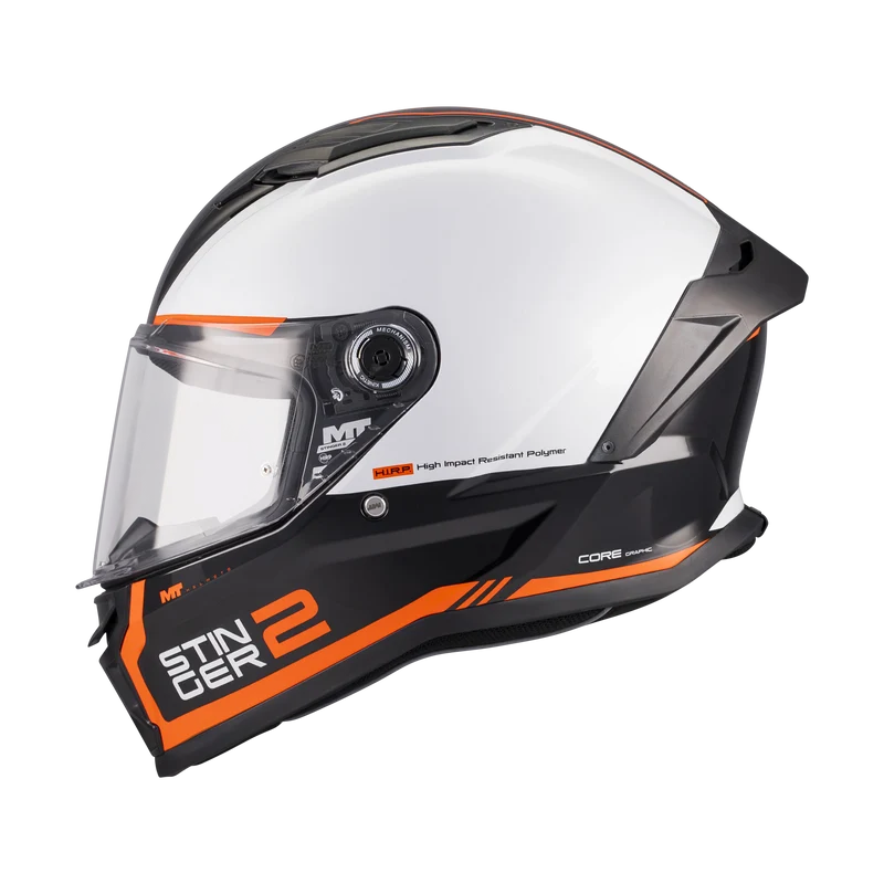 MT FF126 STINGER 2 CORE INTEGRALES CASCO DE MOTO B0 BRILLO