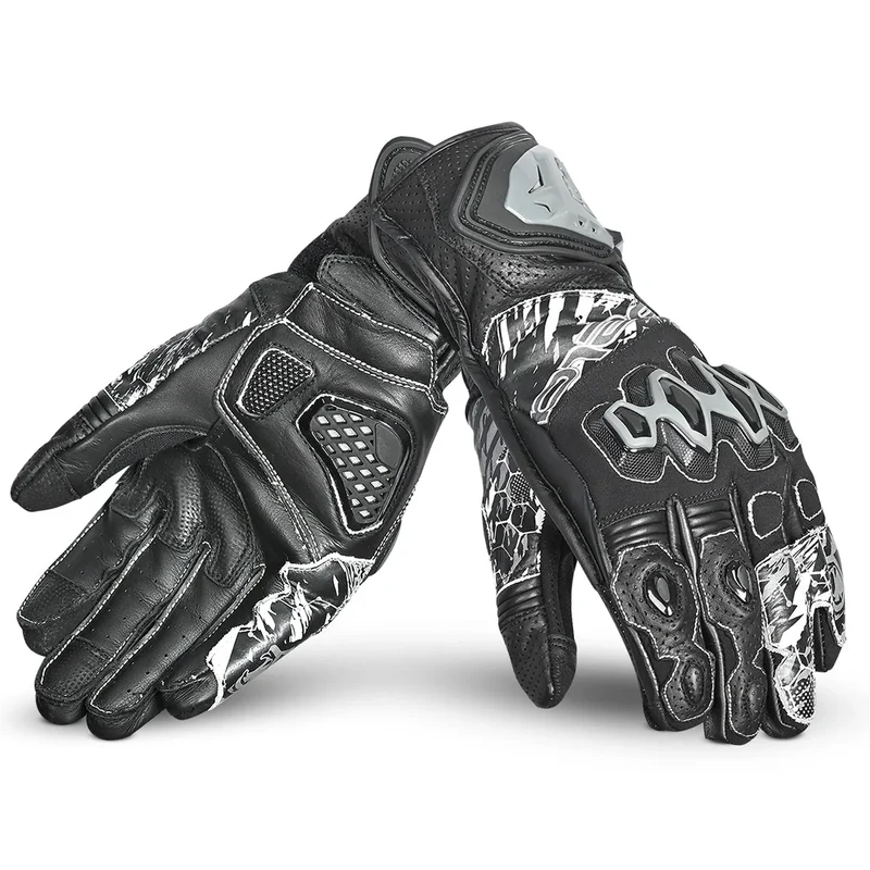 BELA ARMOUR PRO GUANTES DE MOTO NEGRO