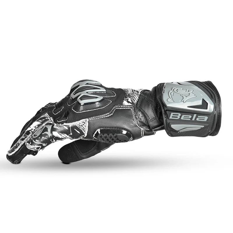 BELA ARMOUR PRO GUANTES DE MOTO NEGRO