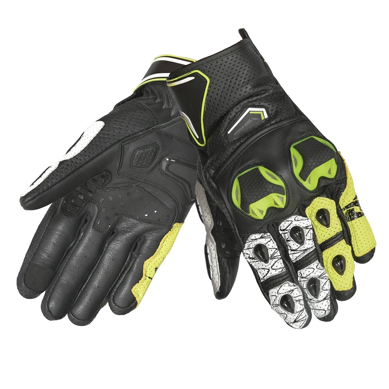 SPYKE TECH SPORT VENTED 2.0 GUANTES NEGRO BLANCO AMARILLO