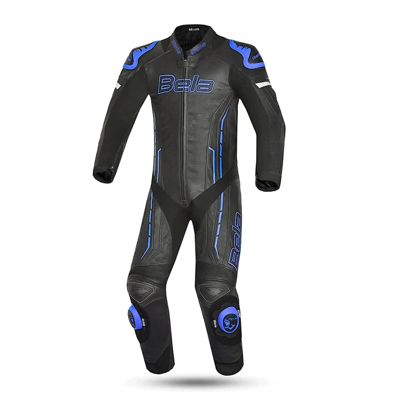 BELA ROCKET MIX KANGROO 1 PC MONO DE MOTO HOMBRE NEGRO AZUL