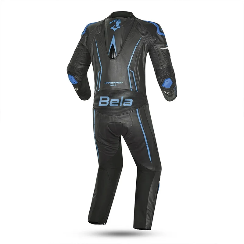 BELA ROCKET MIX KANGROO 1 PC MONO DE MOTO HOMBRE NEGRO AZUL