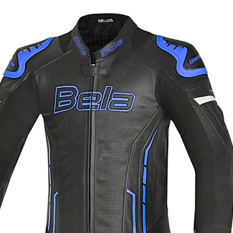 BELA ROCKET MIX KANGROO 1 PC MONO DE MOTO HOMBRE NEGRO AZUL