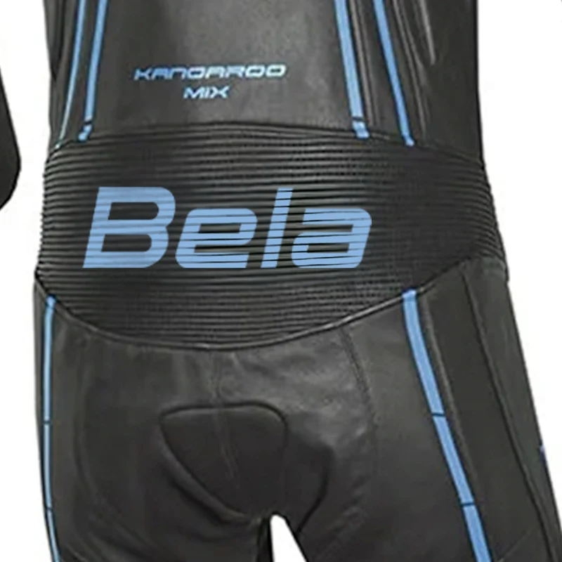 BELA ROCKET MIX KANGROO 1 PC MONO DE MOTO HOMBRE NEGRO AZUL