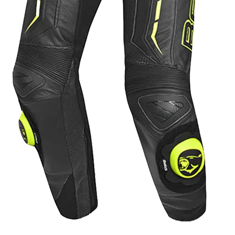 BELA ROCKET MIX KANGAROO 2 PC MONO DE MOTO HOMBRE NEGRO AMARILLO FLOUR