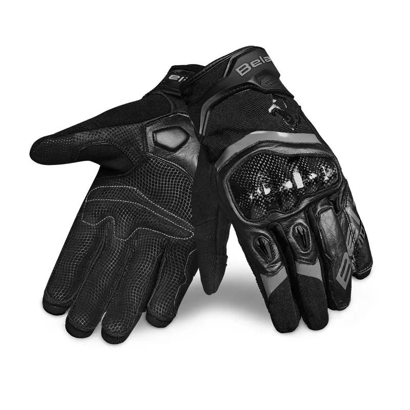 BELA DARING GUANTES DE MOTO DE TEXTIEL HOMBRE NEGRO