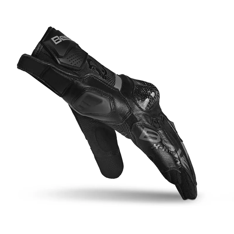 BELA DARING GUANTES DE MOTO DE TEXTIEL HOMBRE NEGRO
