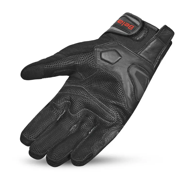 BELA DARING GUNATE DE MOTO HOMBRE ROJO GRIS NEGRO