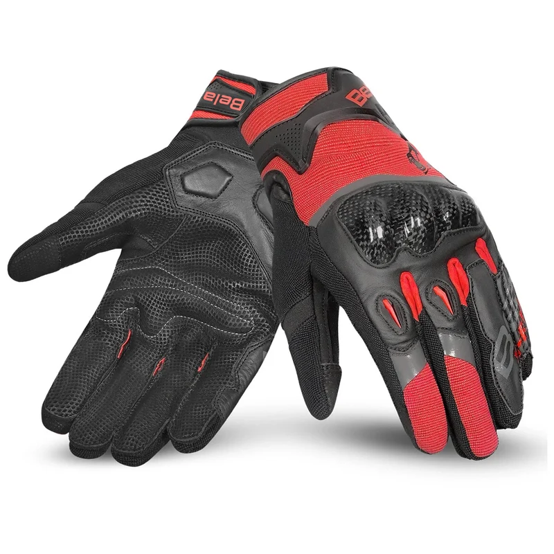 BELA DARING GUNATE DE MOTO HOMBRE ROJO NEGRO