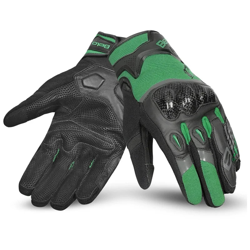 BELA DARING GUNATE DE MOTO HOMBRE VERDE NEGRO GRIS