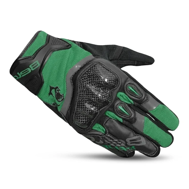 BELA DARING GUNATE DE MOTO HOMBRE VERDE NEGRO GRIS