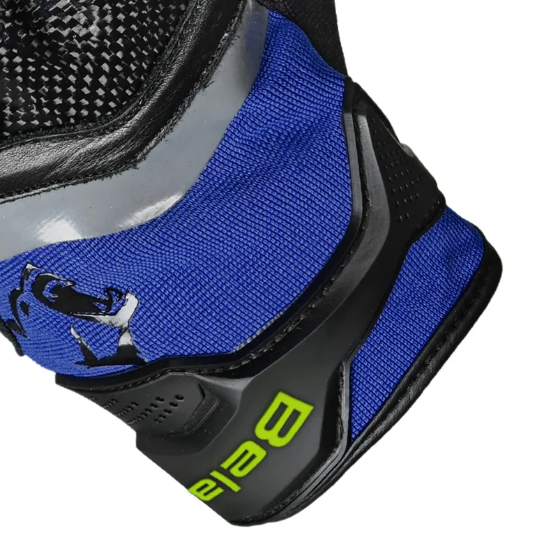 BELA DARING GUANTES DE MOTO DE TEXTIEL HOMBRE AZUL AMARILLO NEGRO