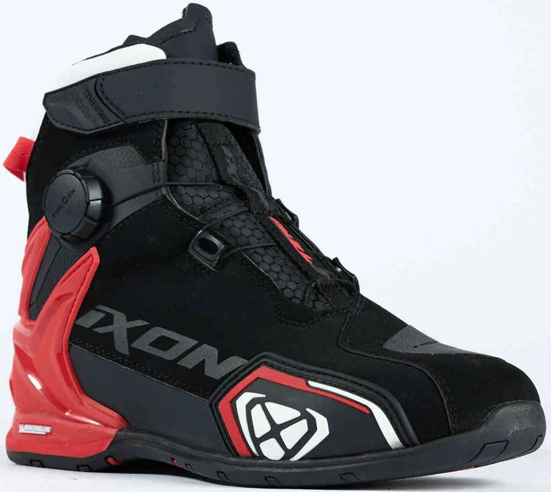 IXON BULL 2 WP HOMBRE BOTAS MONTAR NEGRO BLANCO ROJO