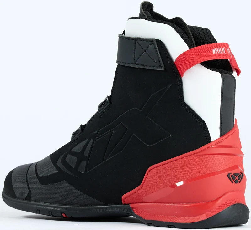 IXON BULL 2 WP HOMBRE BOTAS MONTAR NEGRO BLANCO ROJO