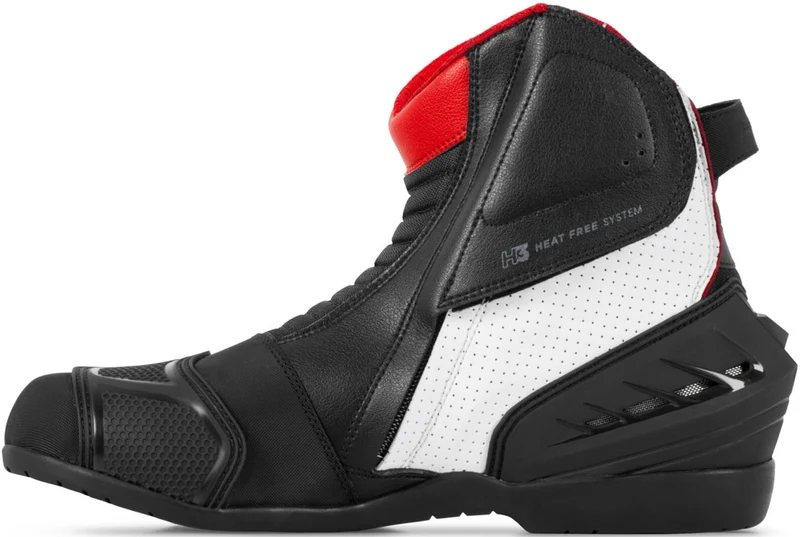 SHIMA SX-6 BOTAS DE MOTO HOMBRE NEGRO BLANCO ROJO