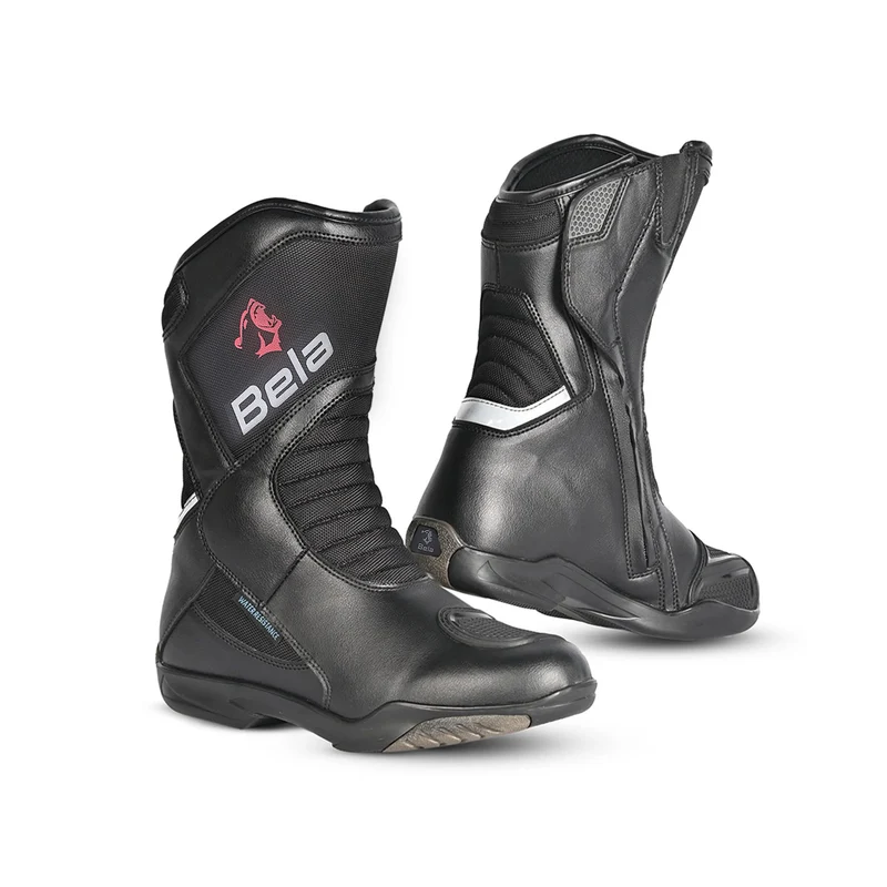 BELA AIR TECH BOTAS DE MOTO HOMBRE IMPERMEABLE NEGRO