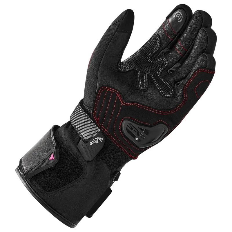 SHIMA INVERNO GUANTES DE MOTO IMPERMEABLES MUJER NEGRO GRIS