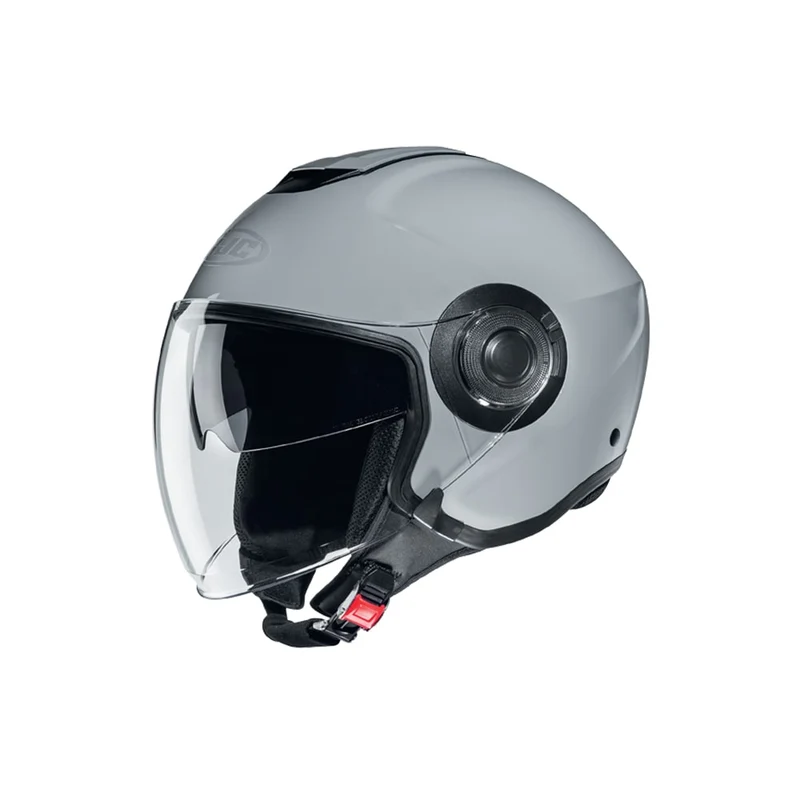 HJC i40N UNI Conducción Urbana Para Scooter Casco Jet N.Gris