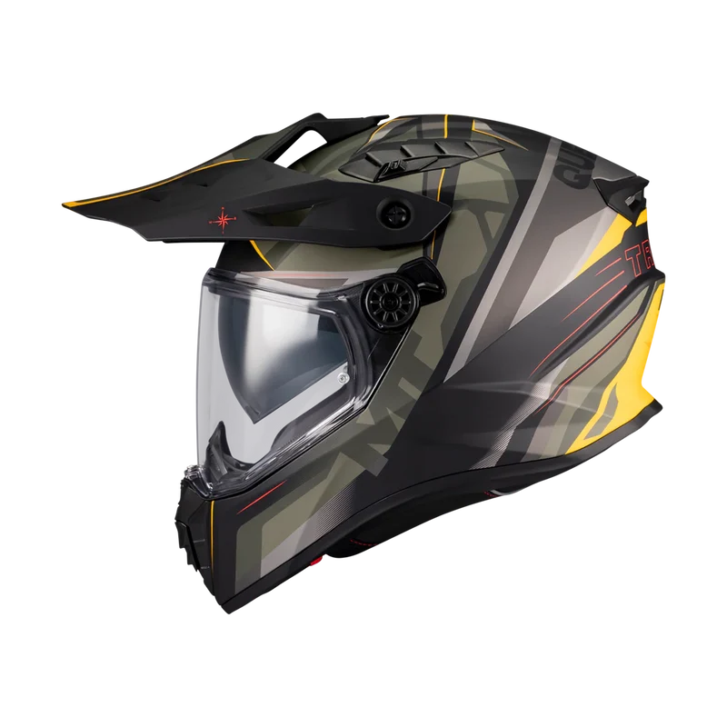 MT HS218SV TRACK SV QUESTOR DE MOTO CASCO DE MOTO B6 MATE