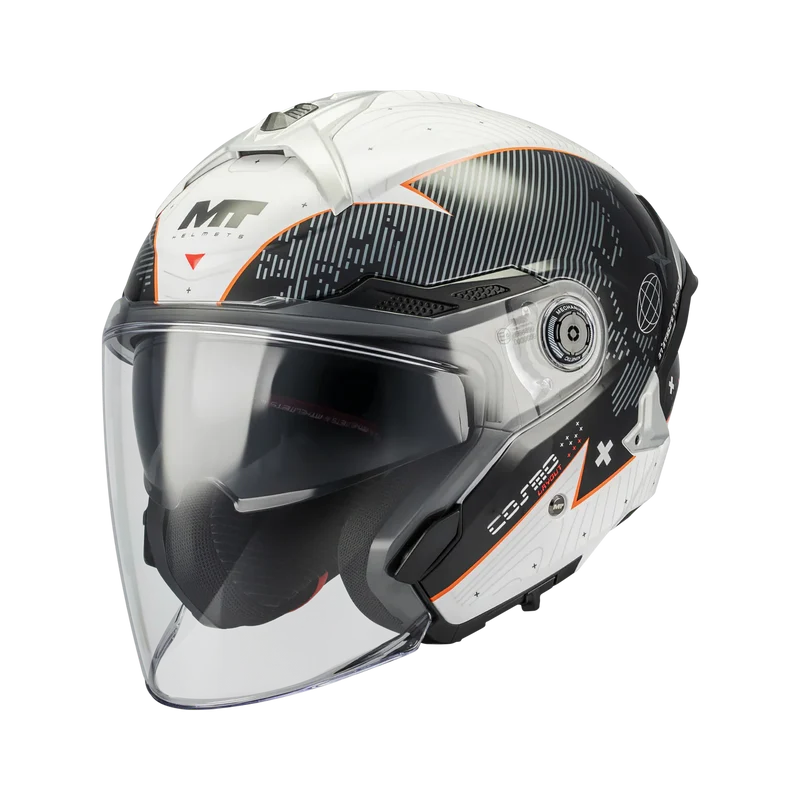 MT OF515SV COSMO SV LAYOUT CASCO DE MOTO A1 BRILLO