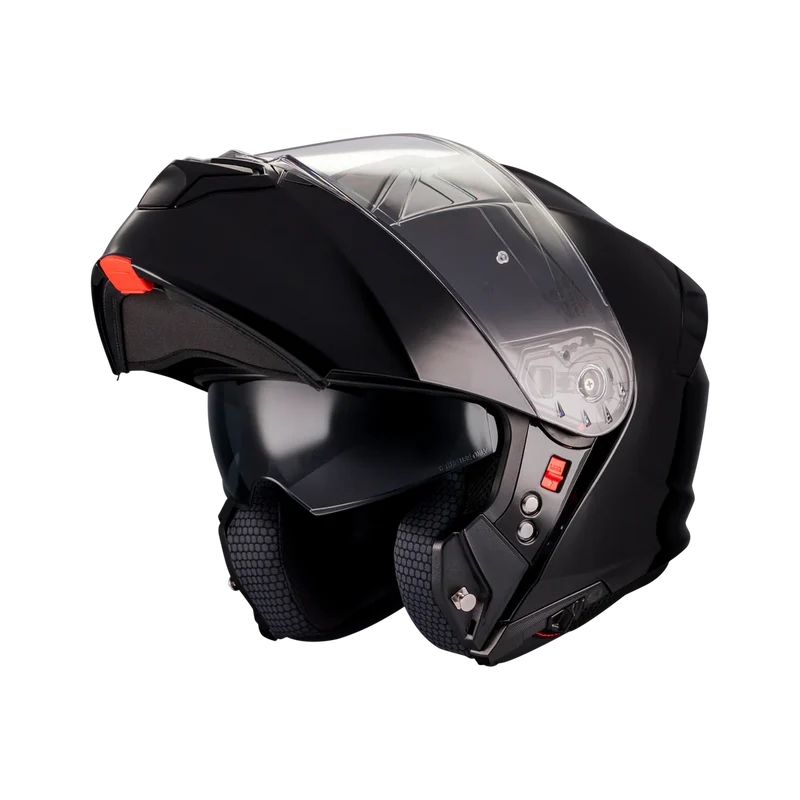 MT FU935SV GENESIS SV PURE MODULAR CASCO DE MOTO A1 NEGRO BRILLO