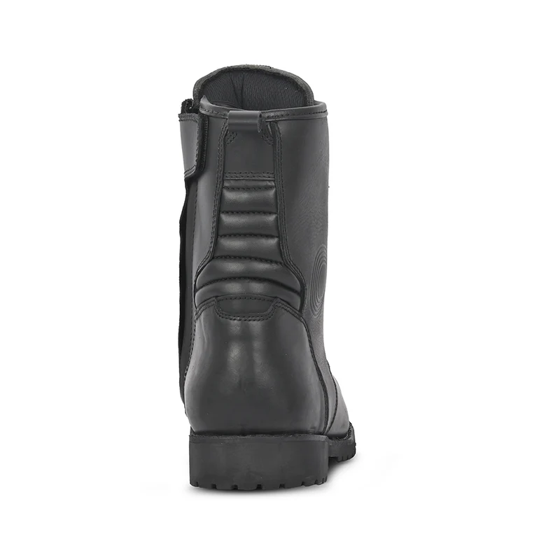 R-TECH ROYAL WP PIEL BOTAS DE MOTO NEGRO