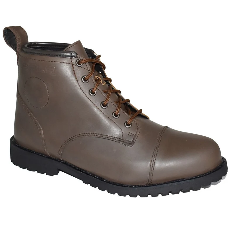 BELA CITIZEN VINTAGE WP BOTAS DE MOTO PIEL MARRON