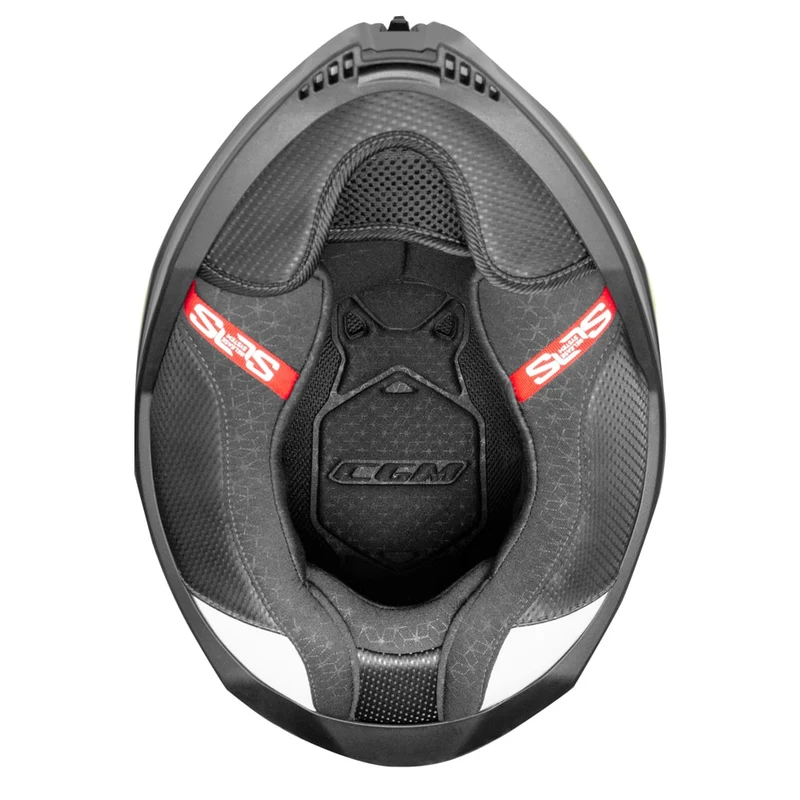 CGM SHOT VILLAIN 363G CASCO DE MOTO AZUL PURPURA ROJO