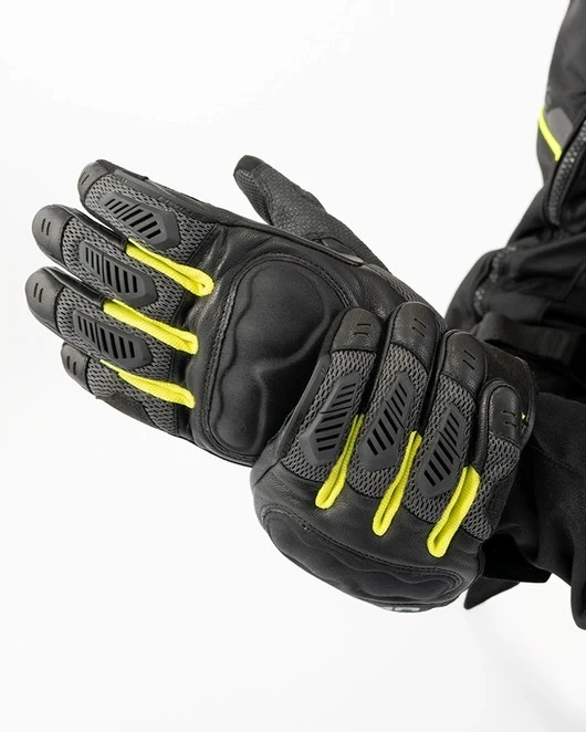 SHIMA HERO GUANTES DE MOTO DE TURISMO HOMBRE FLUO