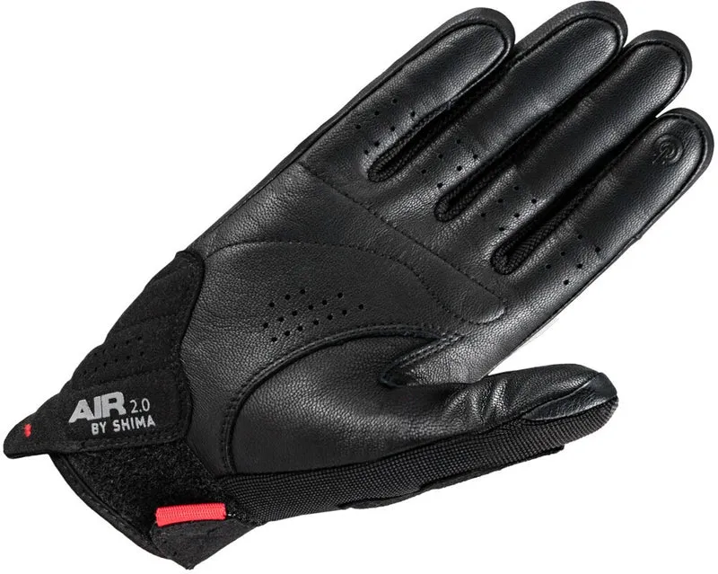 SHIMA AIR 2.0 GUANTES DE MOTO HOMBRE NEGRO