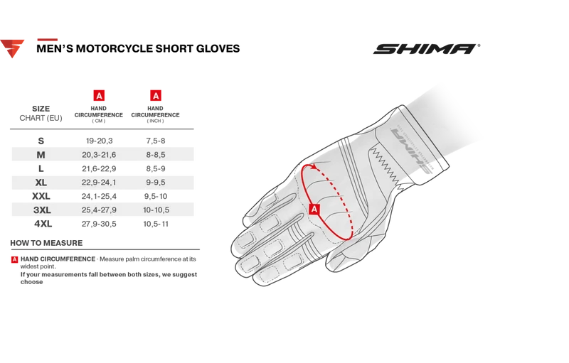 SHIMA AVIATOR GUANTES DE MOTO NEGRO
