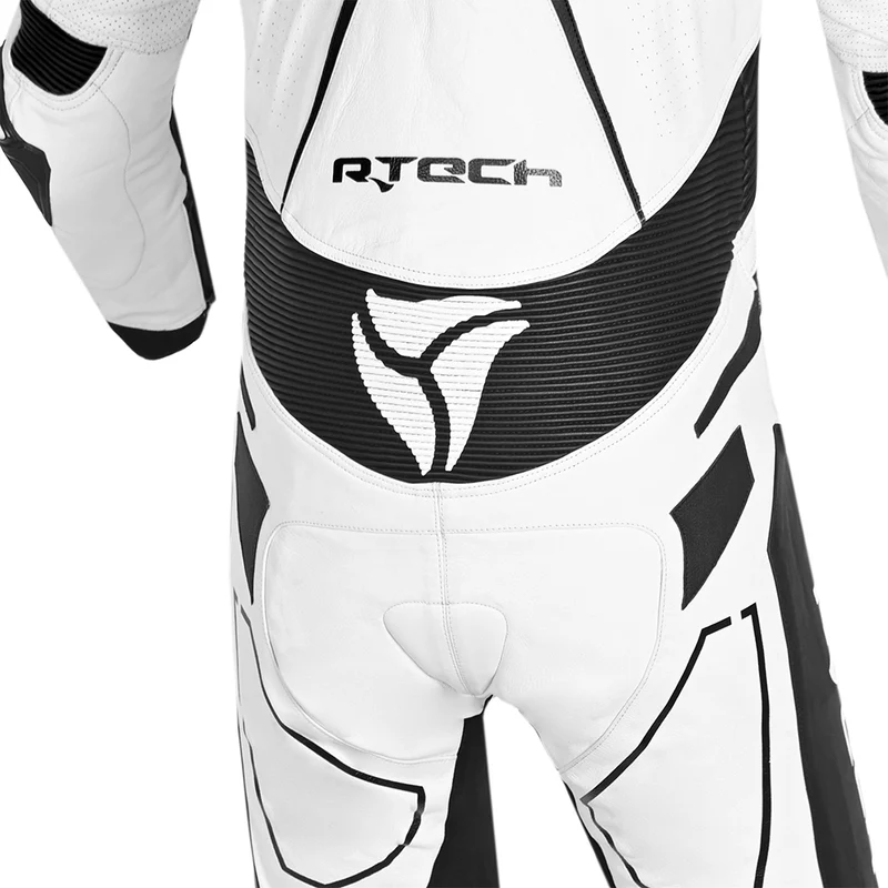 R-TECH RISING STAR 1 PC MONO DE MOTO HOMBRE BLANCO NEGRO