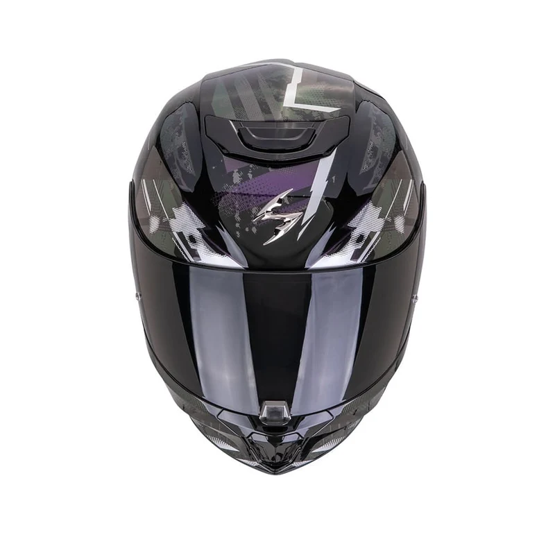 SCORPION CASCOS INTEGRALES EXO-391 CLUTTER NEGRO CAMALEÓN