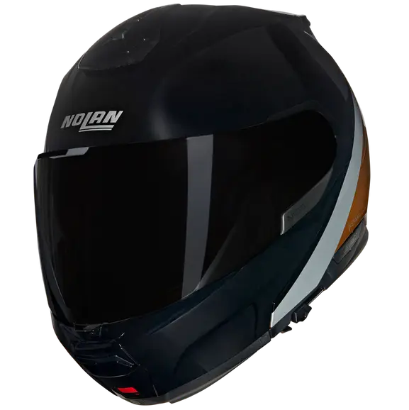 NOLAM N100-6 VERNICIATURA SPECIALE 343 Modular Casco Nero Ocra