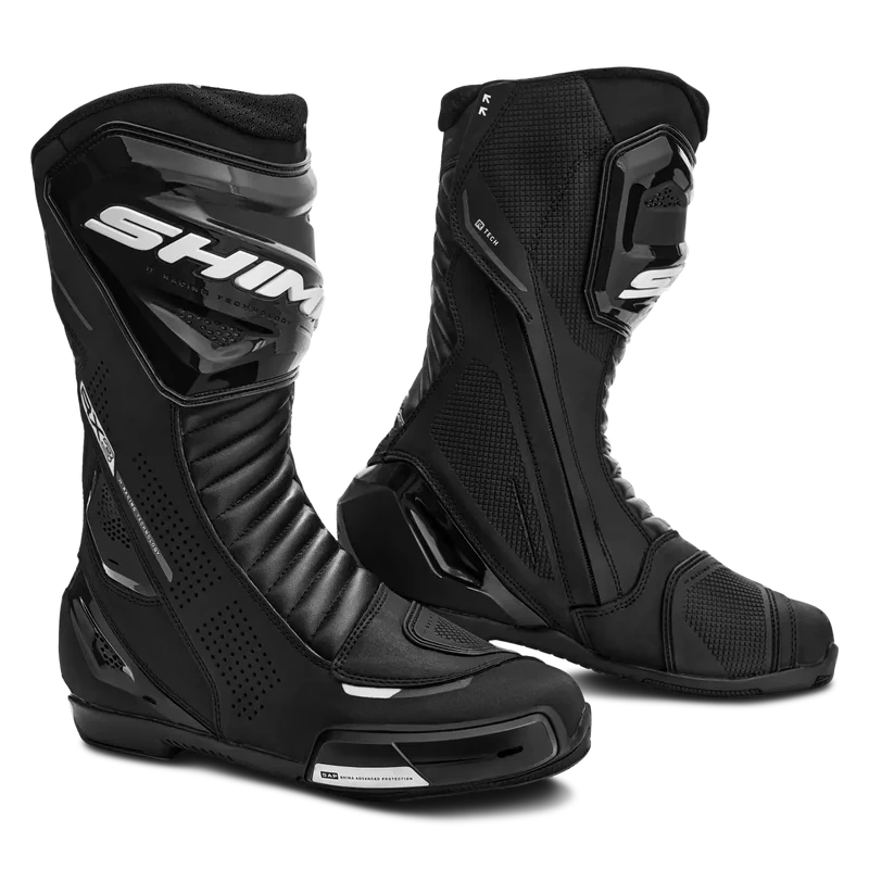 SHIMA RX-3 RACING MUJER NEGRO BLANCO