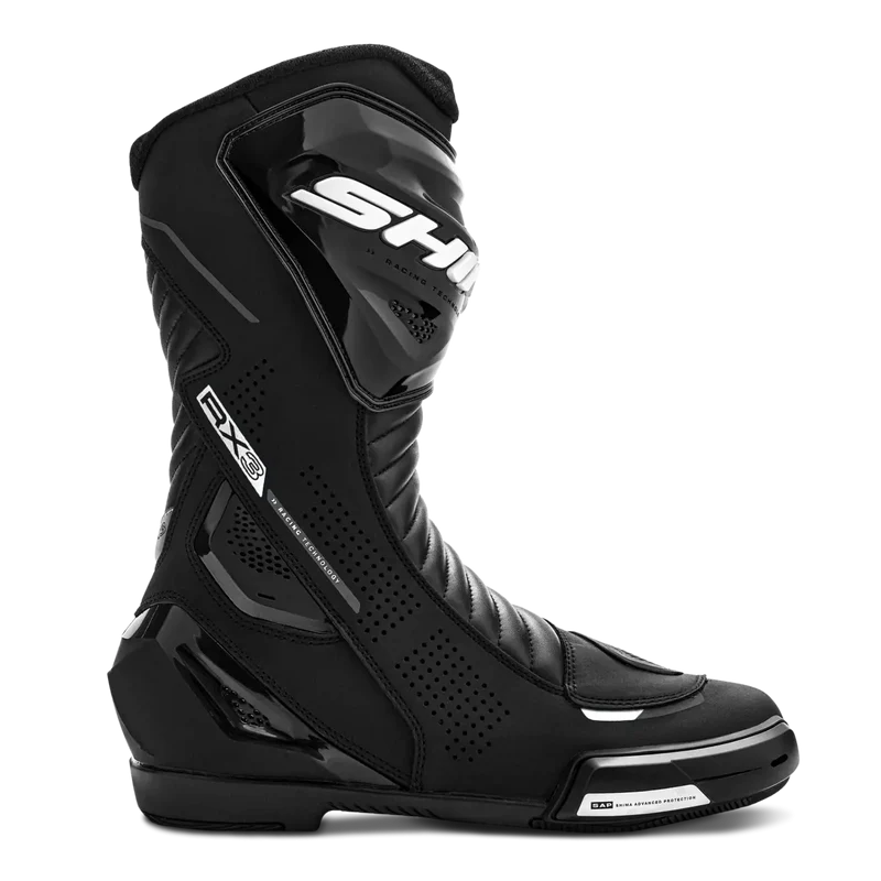 SHIMA RX-3 RACING MUJER NEGRO BLANCO