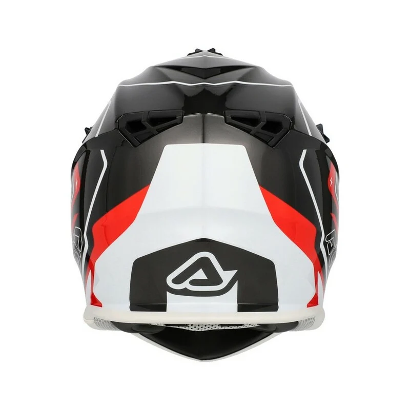 ACERBIS LINEAR 22-06 752 CASCO MOTOCROSS DE MOTO GRIS ROJO