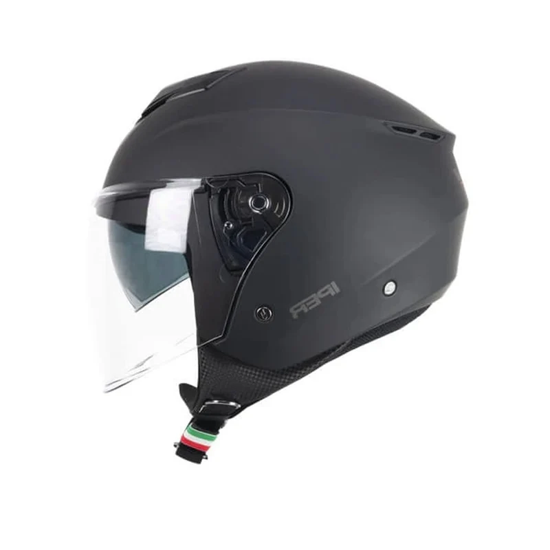 Casco jet CGM 126A IPER MONO Moto Casco Abierto Negro mate