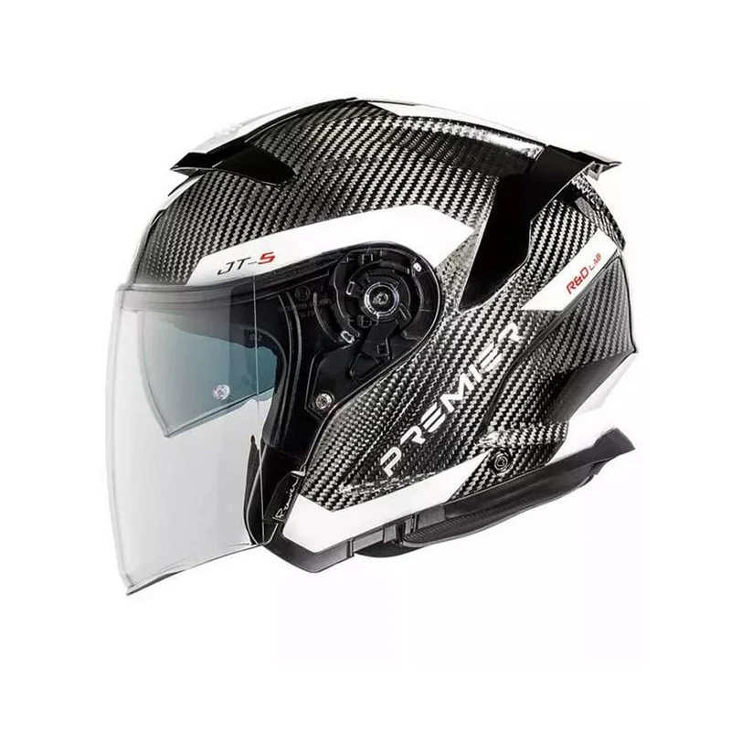PREMIER JT5 CARBON MA 8 CASCO ABIERTO MOTOCICLETA
