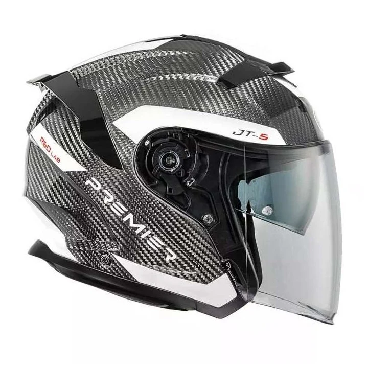 PREMIER JT5 CARBON MA 8 CASCO ABIERTO MOTOCICLETA