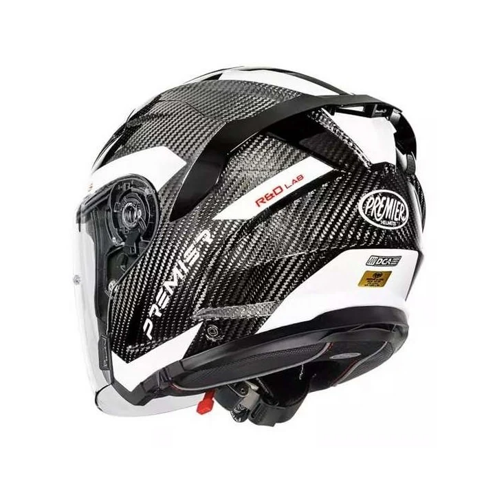 PREMIER JT5 CARBON MA 8 CASCO ABIERTO MOTOCICLETA