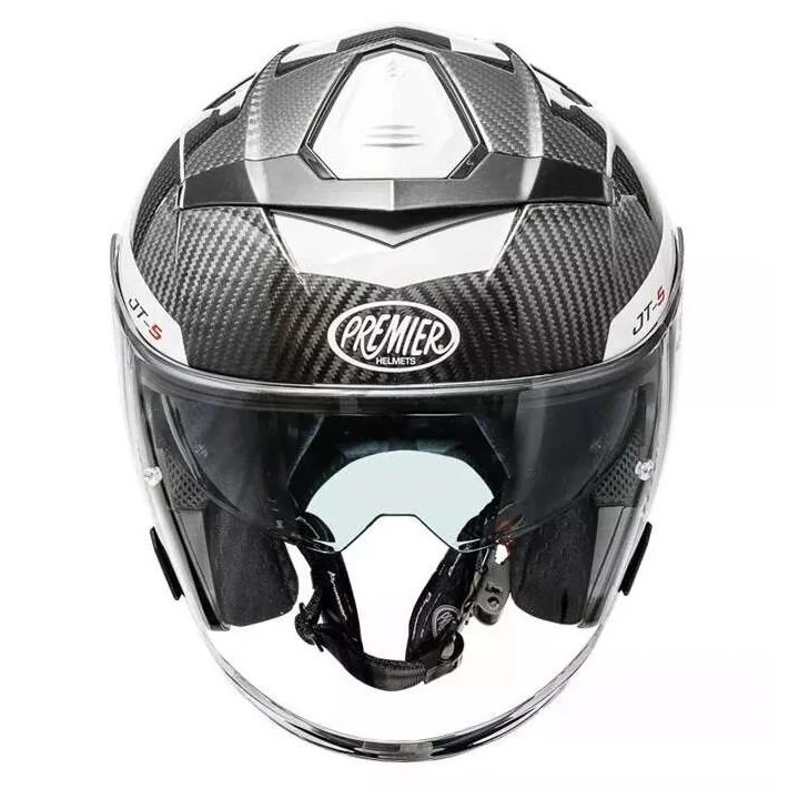 PREMIER JT5 CARBON MA 8 CASCO ABIERTO MOTOCICLETA