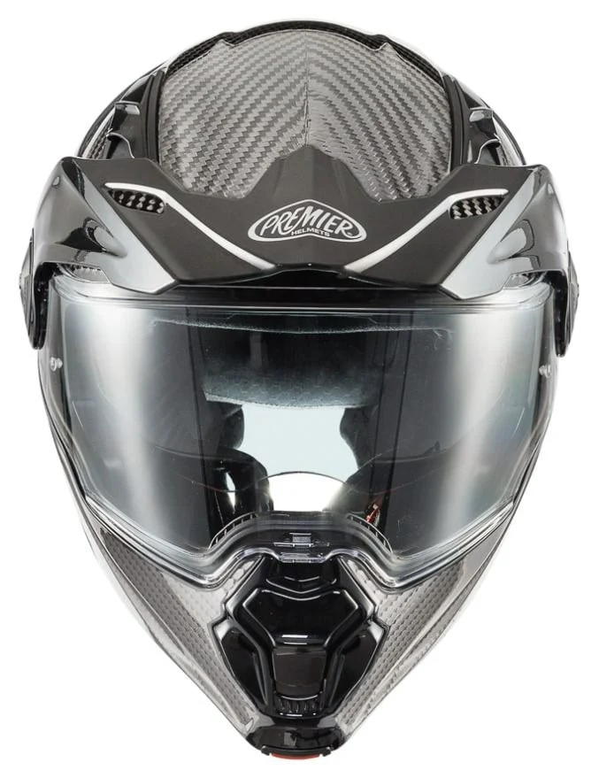 PREMIER LAND CRUISER CARBON CASCO MODULAR DE MOTOCICLETA