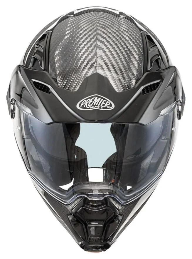 PREMIER LAND CRUISER CARBON CASCO MODULAR DE MOTOCICLETA