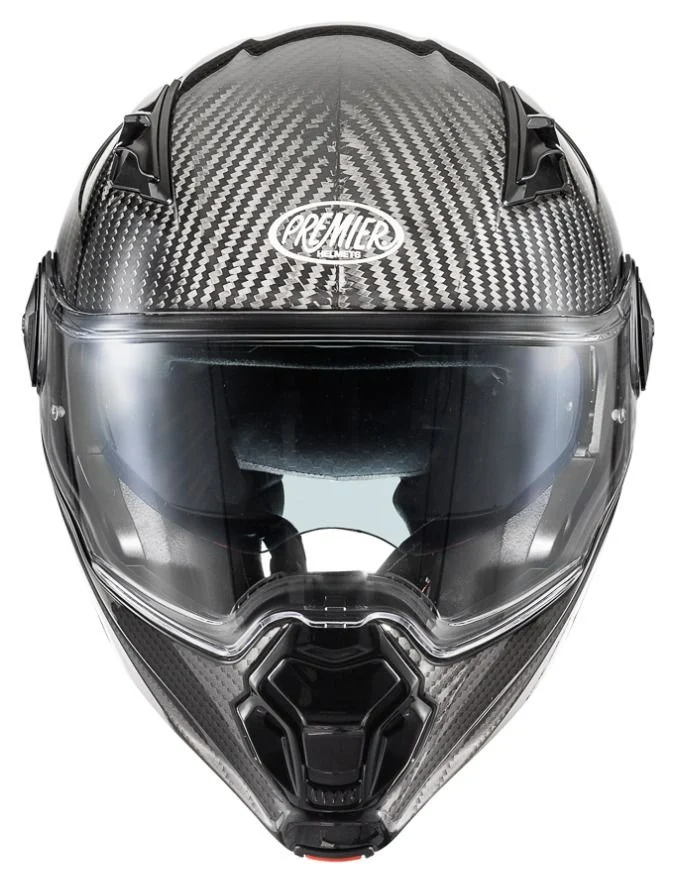 PREMIER LAND CRUISER CARBON CASCO MODULAR DE MOTOCICLETA
