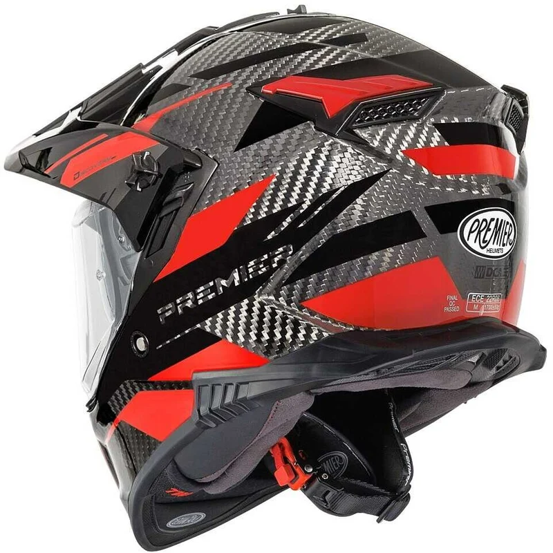 PREMIER DISCOVERY CARBON EA2 CASCO DE AVENTURA MOTOCICLETA