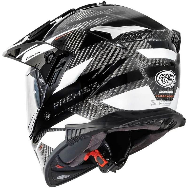 PREMIER DISCOVERY CARBON EA8 CASCO DE AVENTURA MOTO